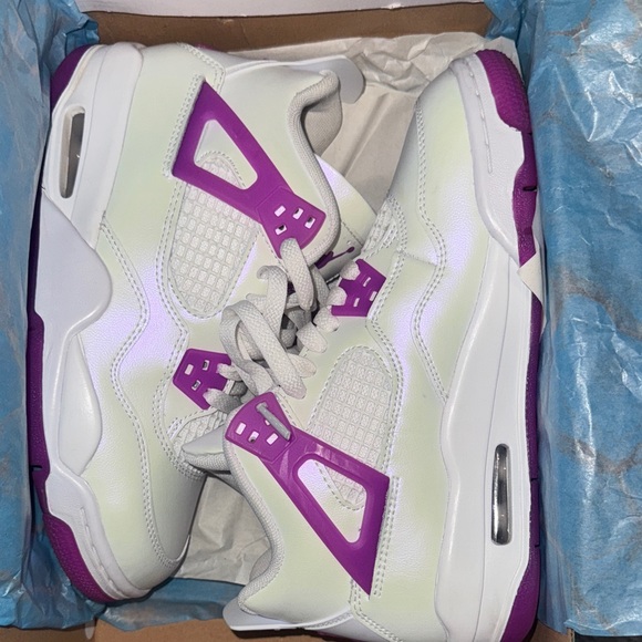 Jordan Kids Sneakers - White and Purple
